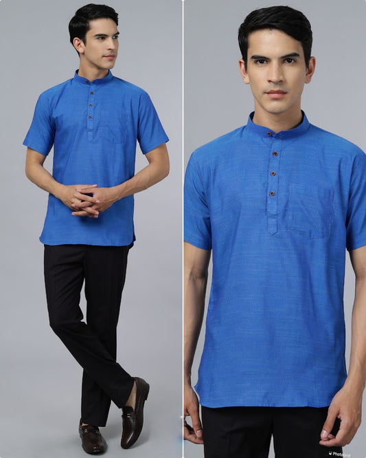 Khadi - a short khadi kurta for Men