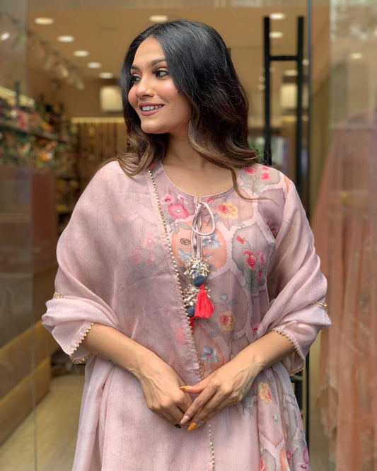 Dusty Pink kurta set