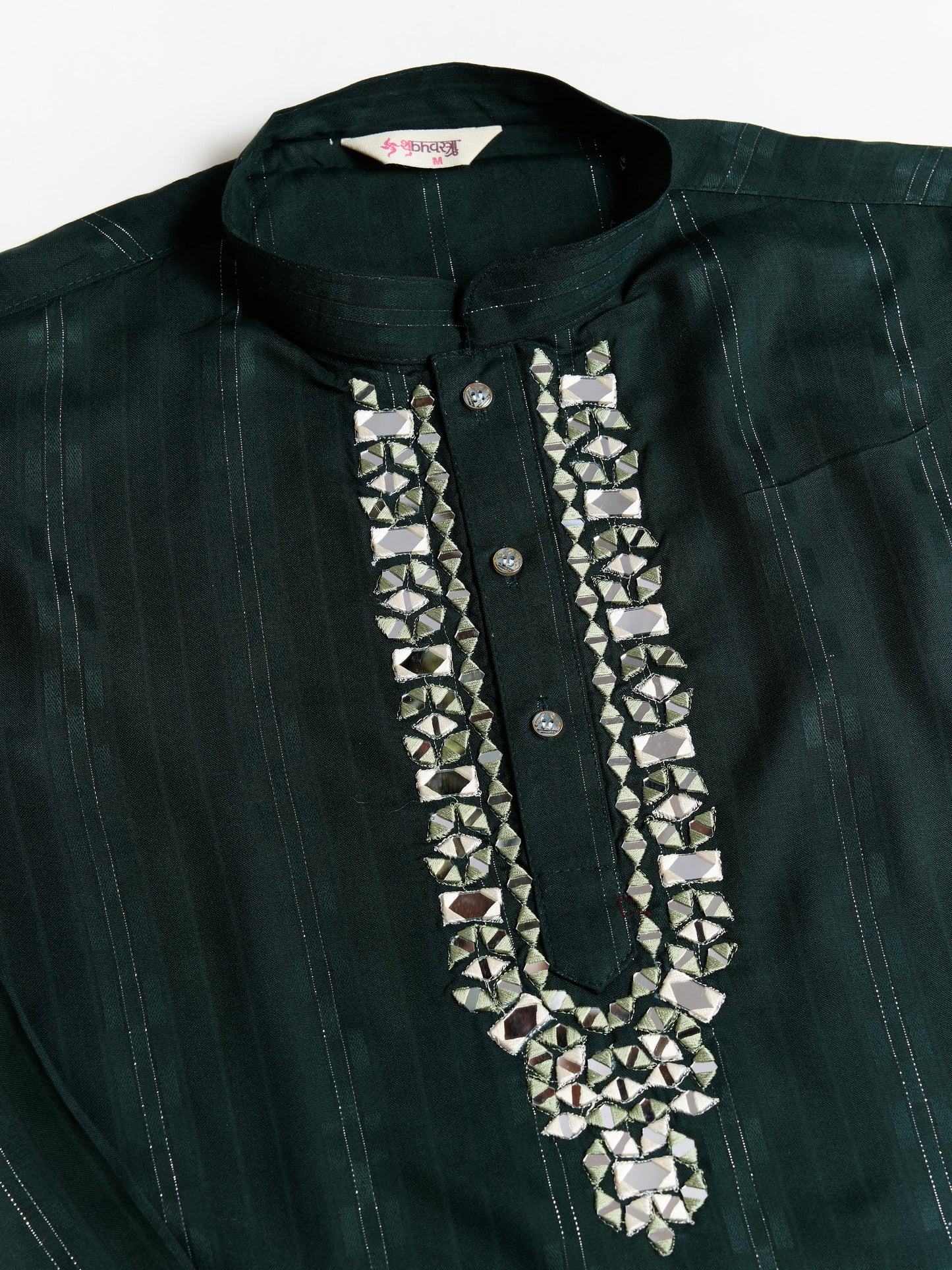 Ramjat - Premium Mens Silk kurta with Pajama and Printed Dupatta