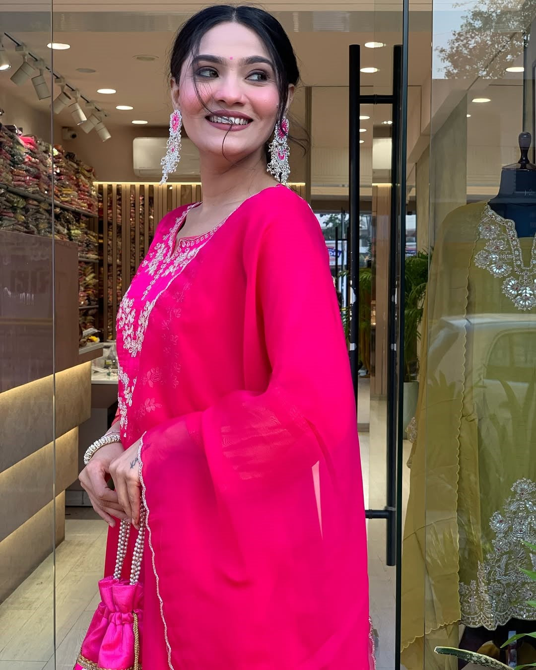 Tamanna - Premium Silk Kurti Set for all occasions