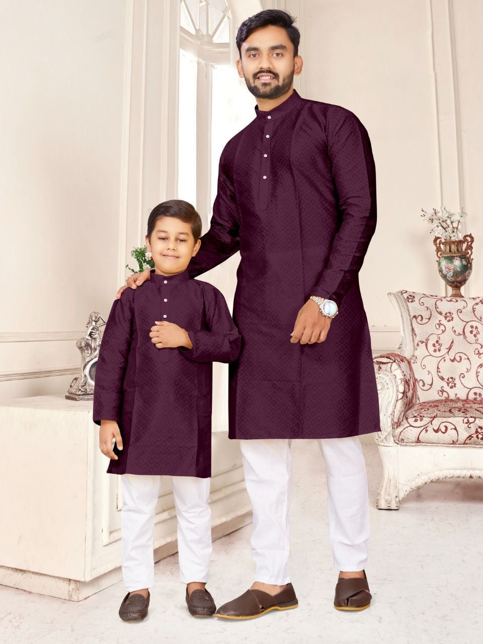 Manzar - Father Son matching kurta with Pajama