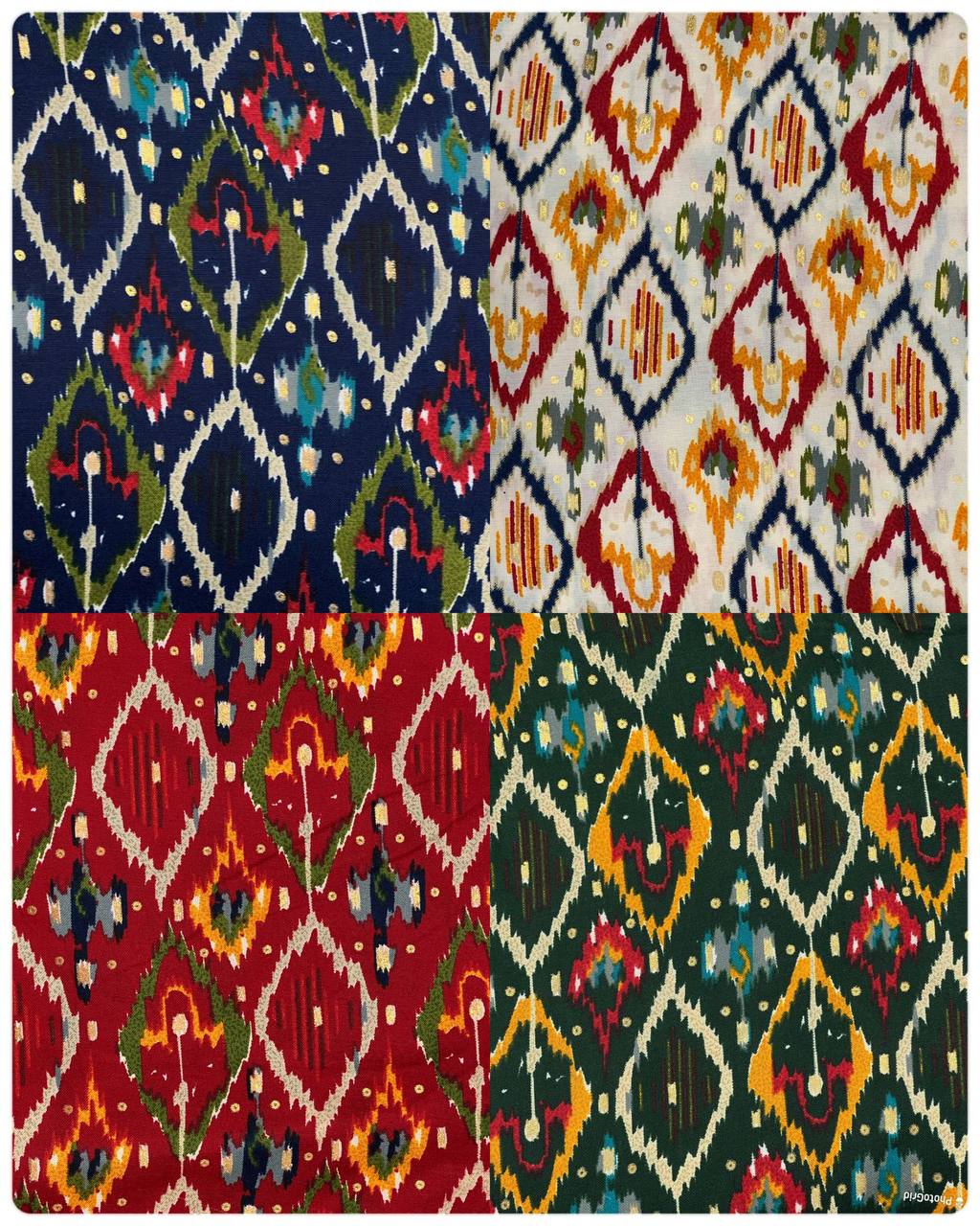 Abstract Print Men's Cotton Rayon Kurta with Pajama for festive or wedding looks