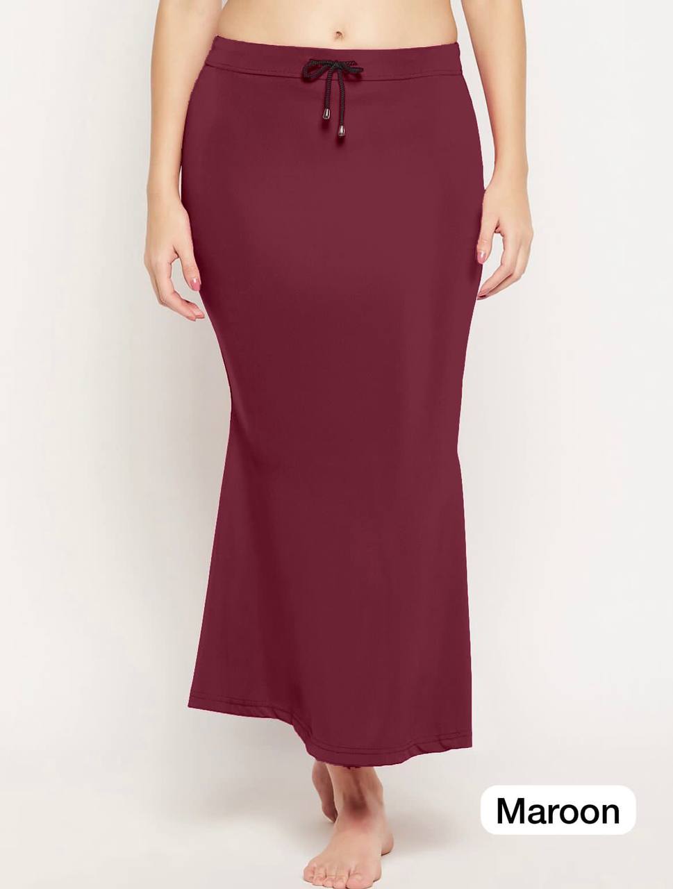 Maroon Petticoat ( Saree shapewear )