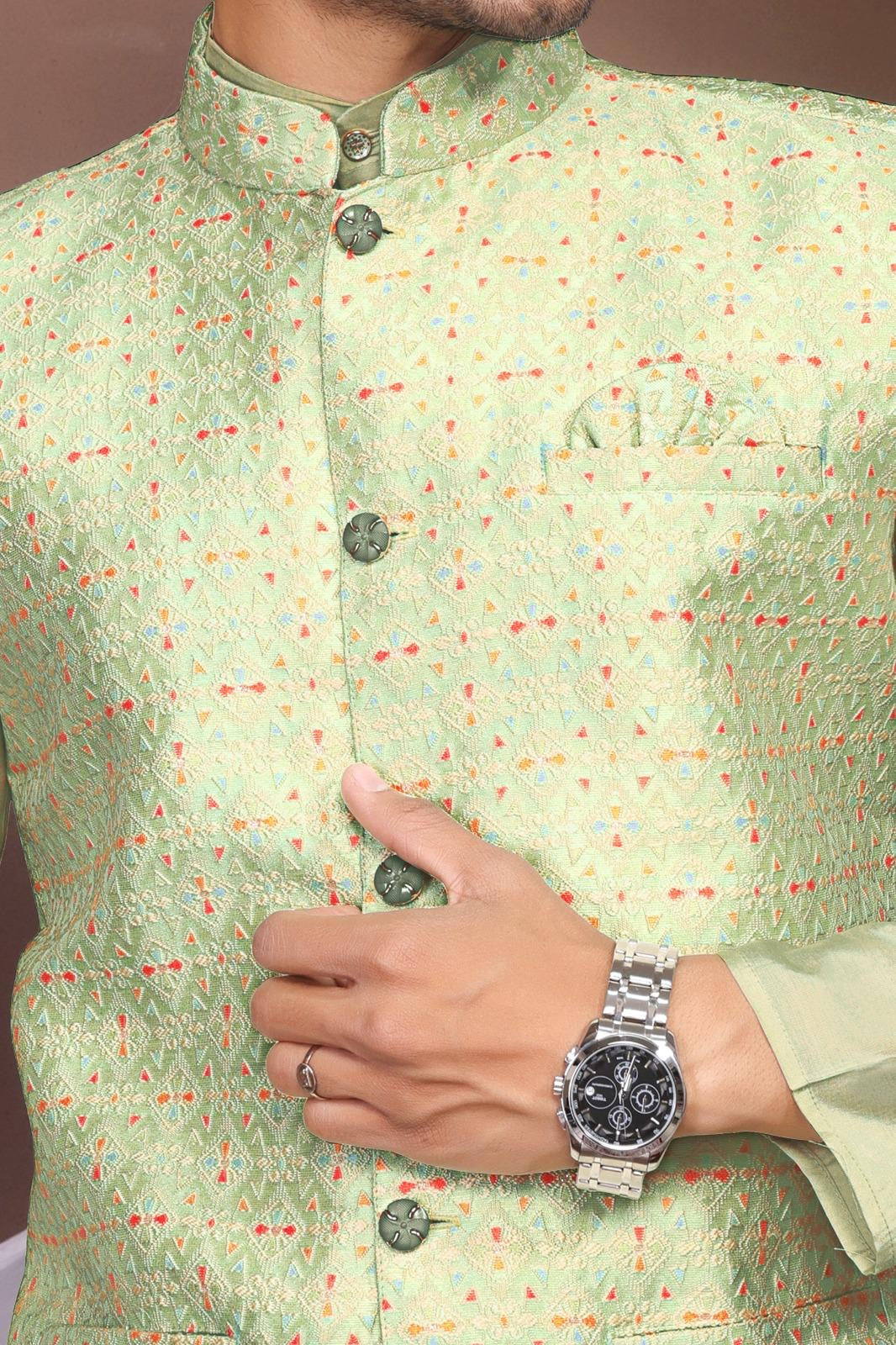 Ethnic Jacket Kurta Set for Men - Weddings & Festivals