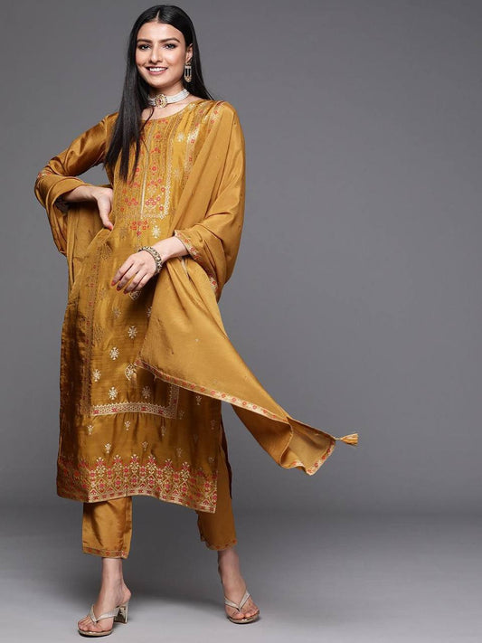 Haldi Yellow Kurti pair with Dupatta