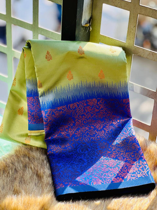 Soft Silk premium saree with blouse