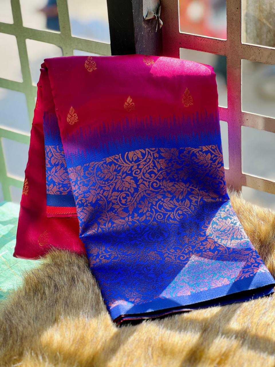 Soft Silk premium saree with blouse