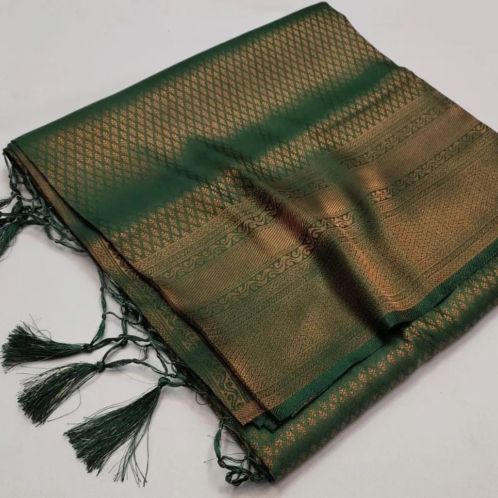 A Soft Silk Saree Kubera Pattu