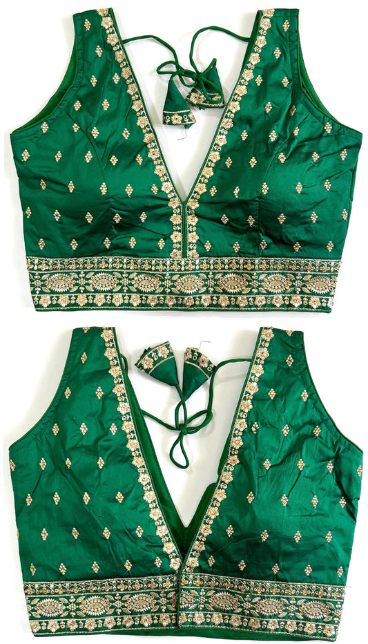 V shape readymade Premium blouse in sizes