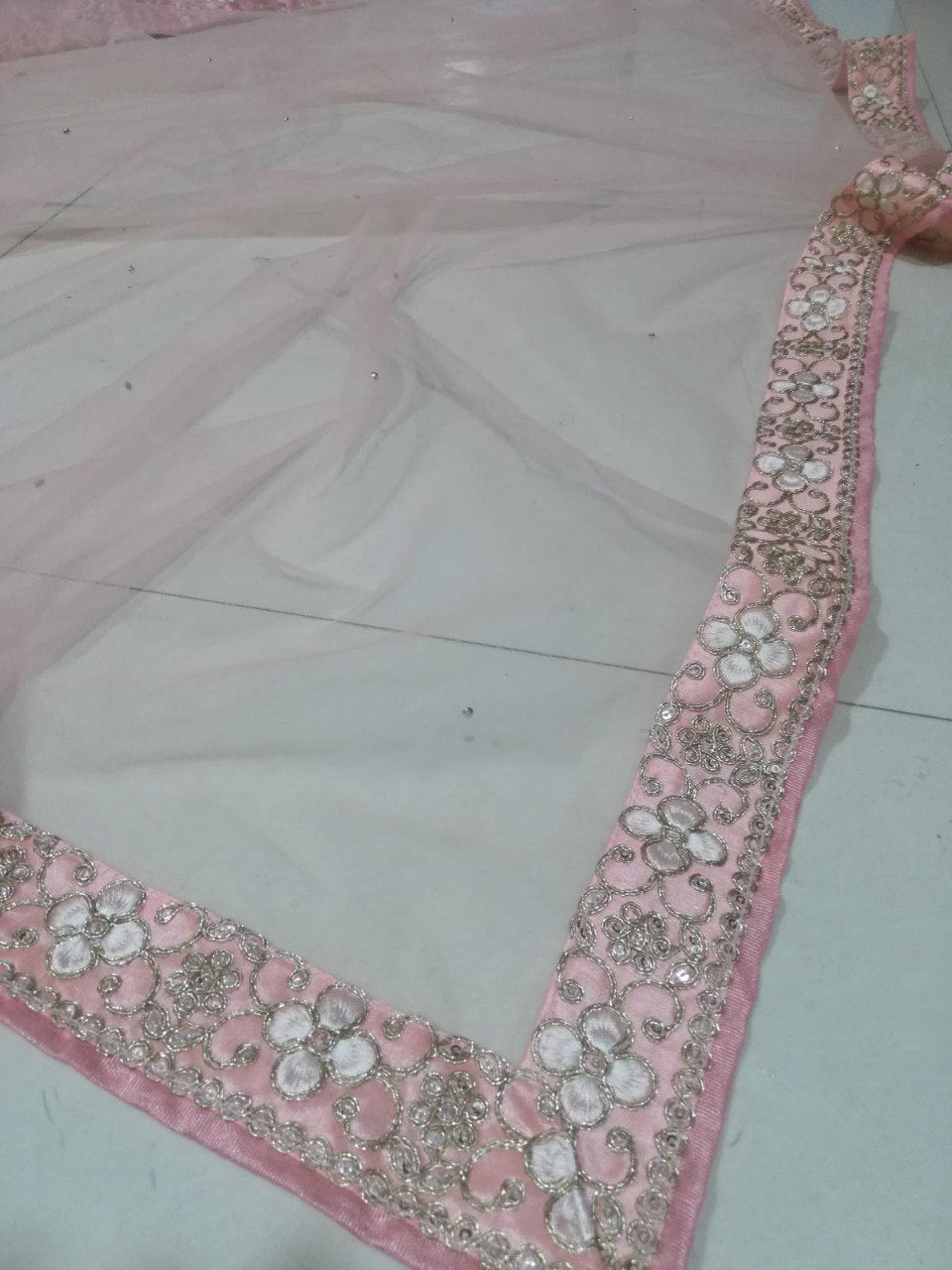Hawaain Peach Premium Readymade Lehenga Choli
