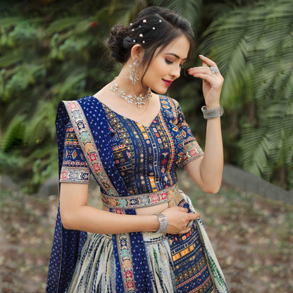Aneri - beautiful fully stitched lehenga