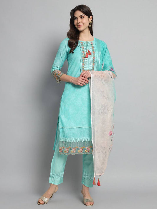 Celeste kurti pair with Dupatta