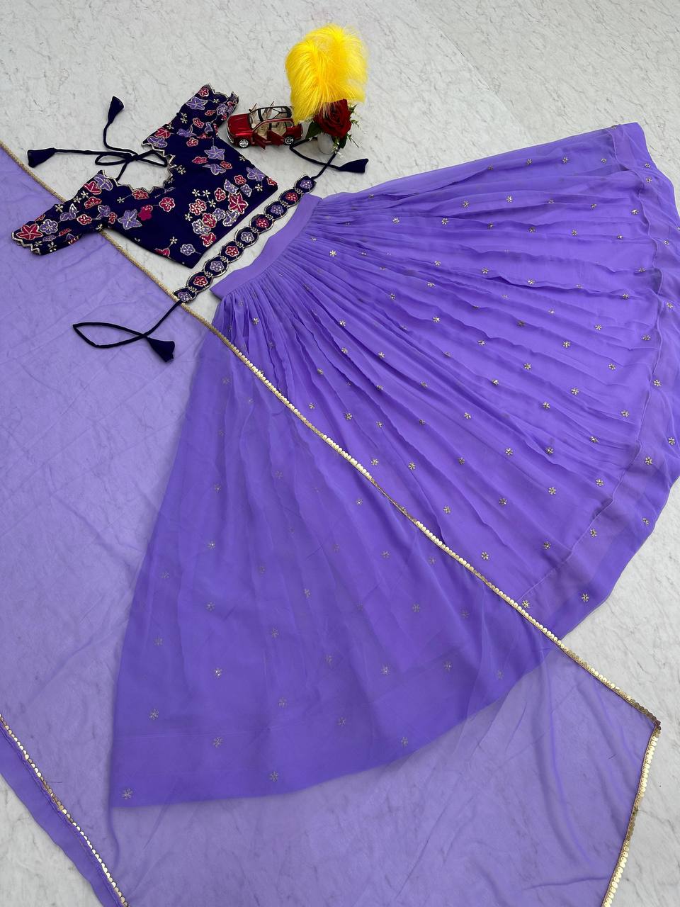 Navratri Special Lehenga choli fully stitched