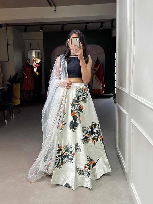 Blossom - Simple yet classy floral lehengas