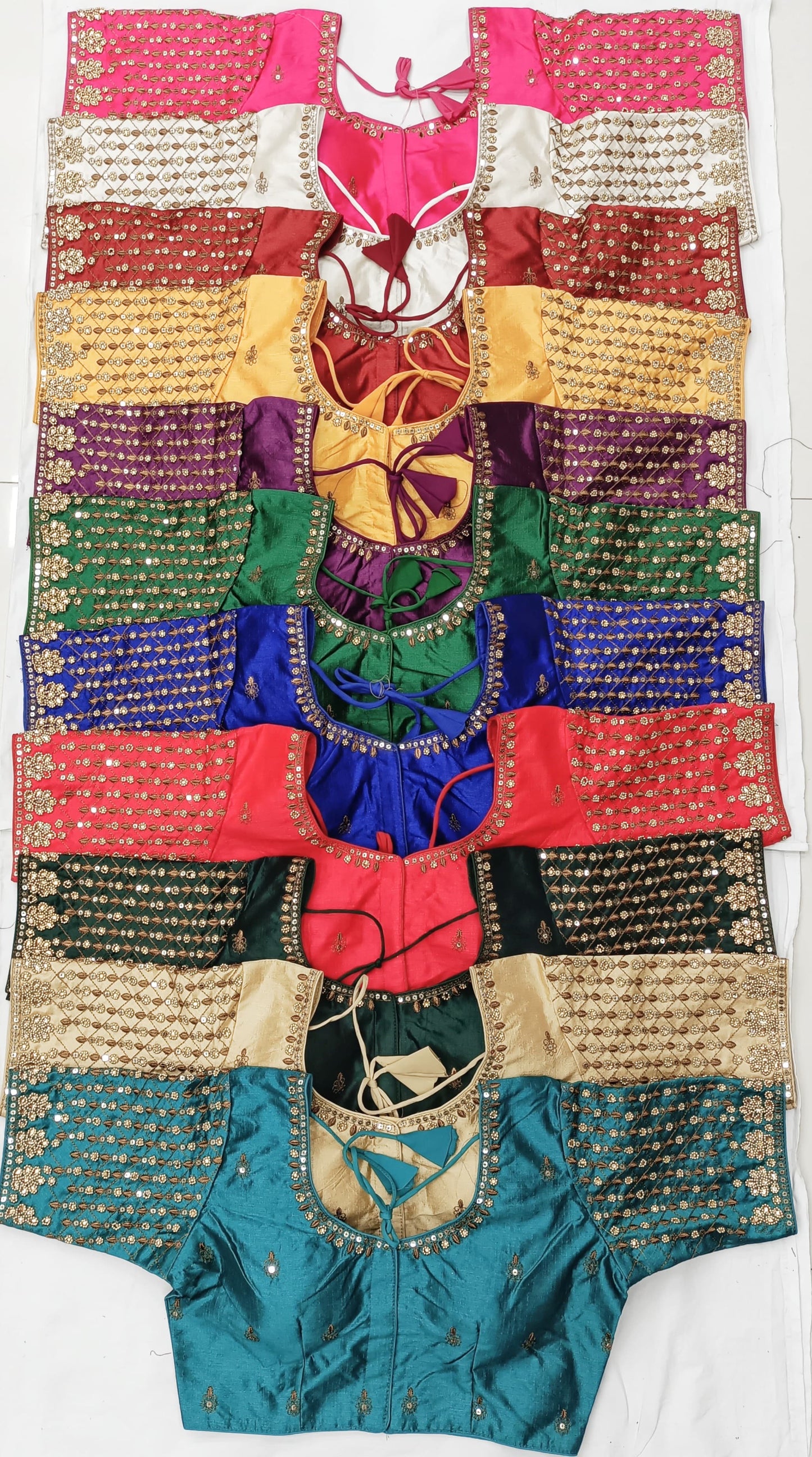 Premium khatali handowork fully stitched blouse