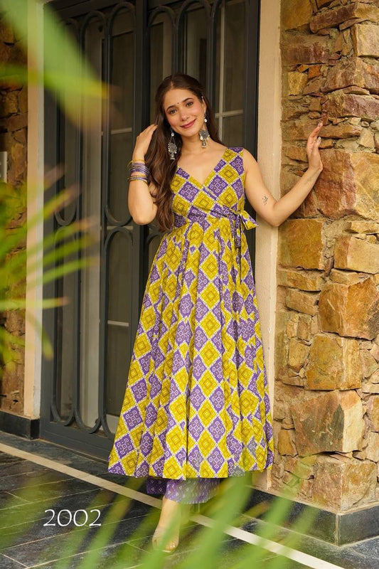 Mohe - Beautifully Printed Soft Lightweight Kurti with Pant upto 6XL sizes