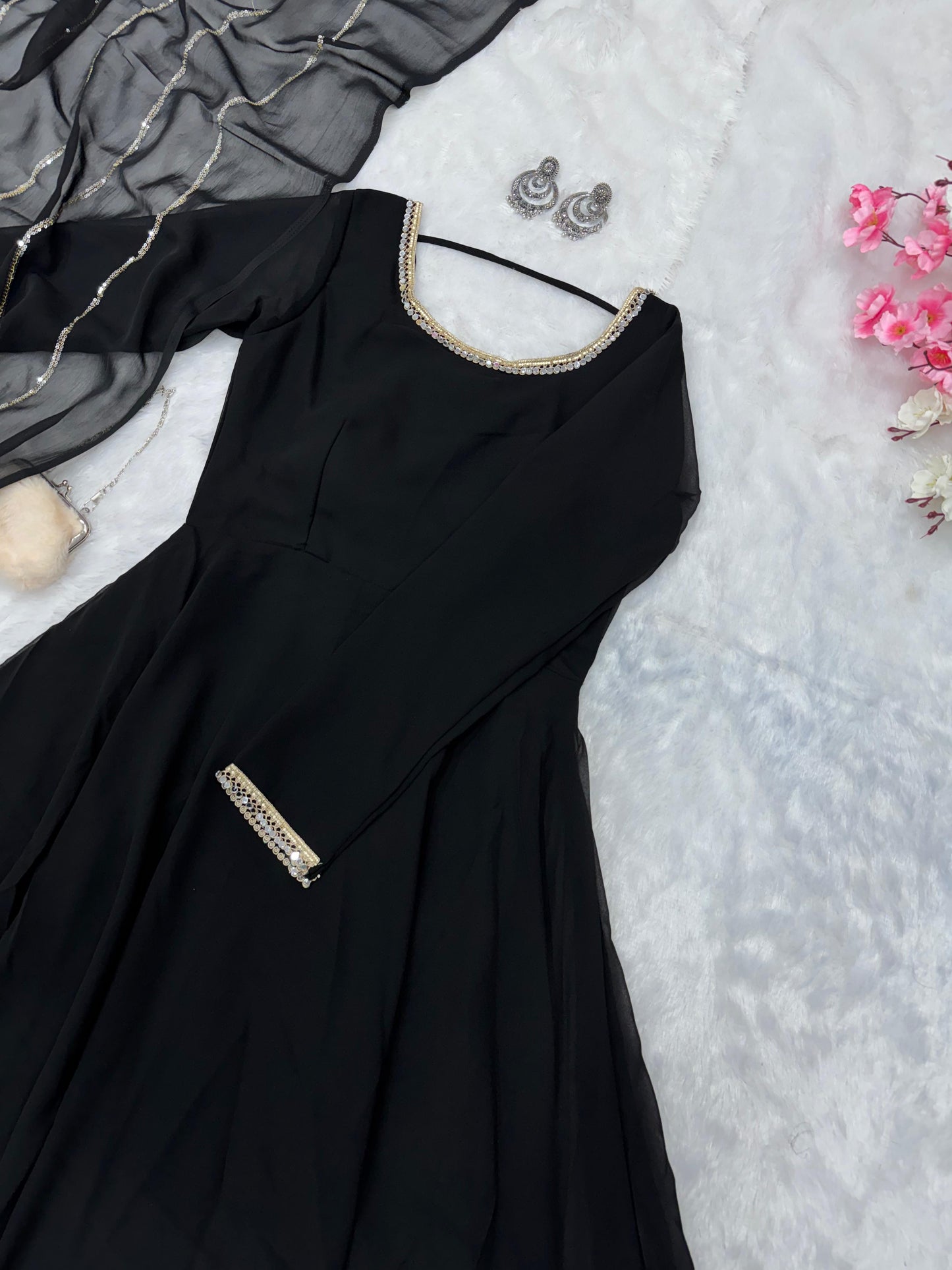 Classic and Minimalist All occasion Readymade Gowns in Multiple colours