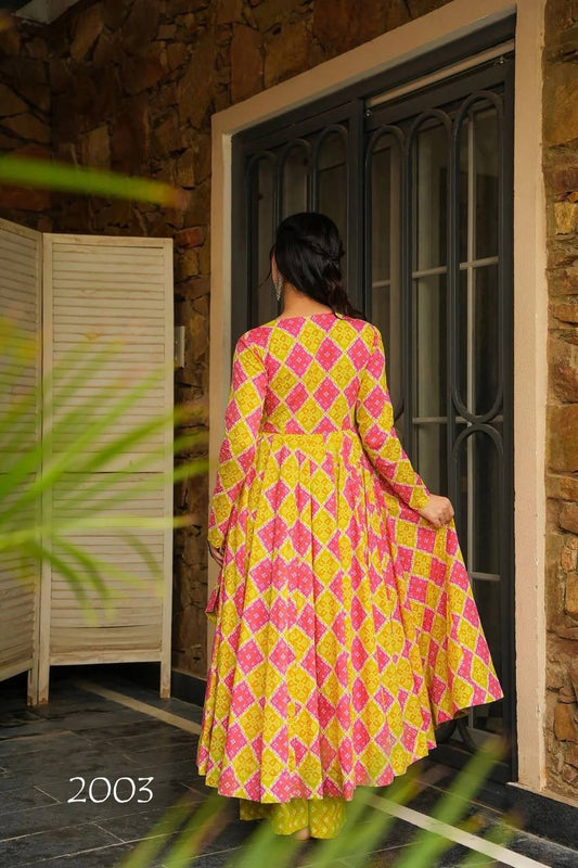 Mohe - Beautifully Printed Soft Lightweight Kurti with Pant upto 6XL sizes