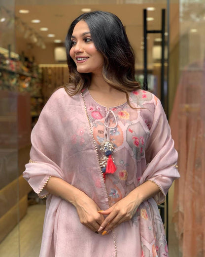 Dusty Pink kurta set