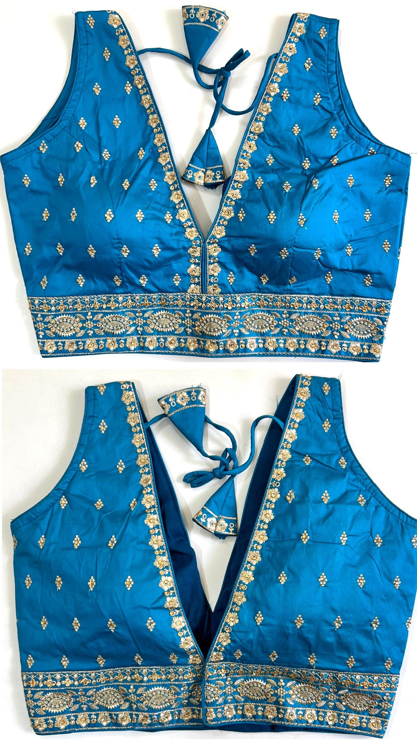 V shape readymade Premium blouse in sizes