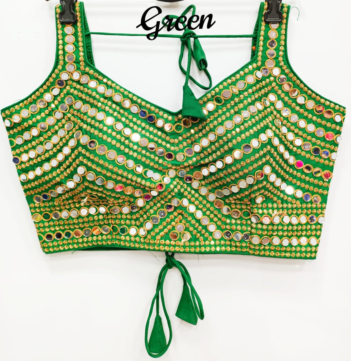 Premium Real mirror work readymade blouse in sizes