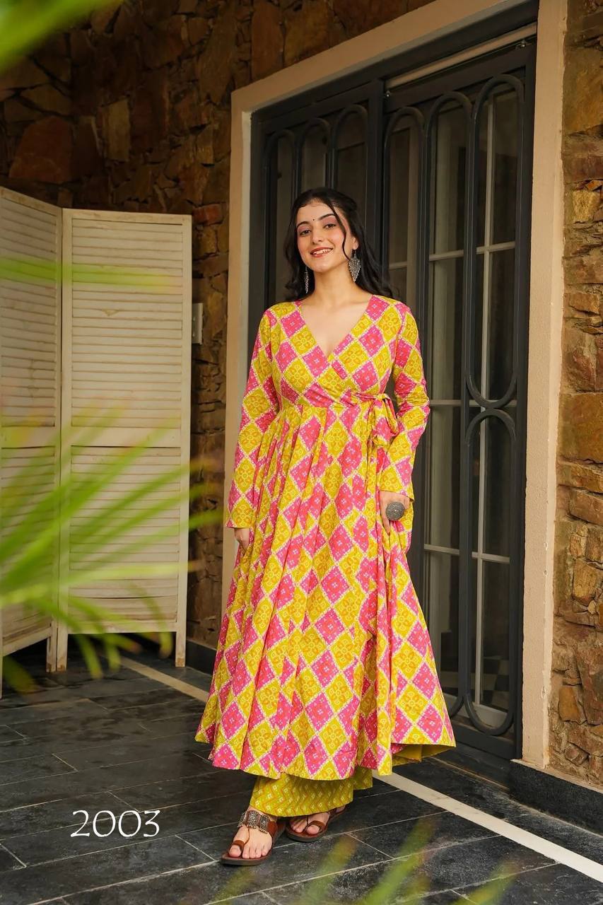 Mohe - Beautifully Printed Soft Lightweight Kurti with Pant upto 6XL sizes