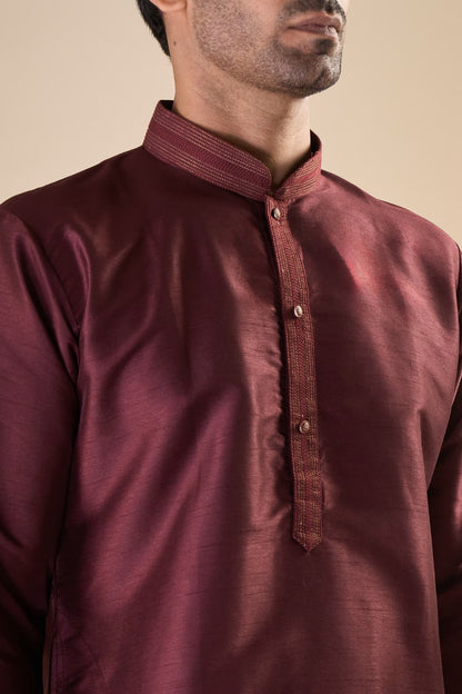 Swayam - Perfect Silk Mens Kurta with Pajama