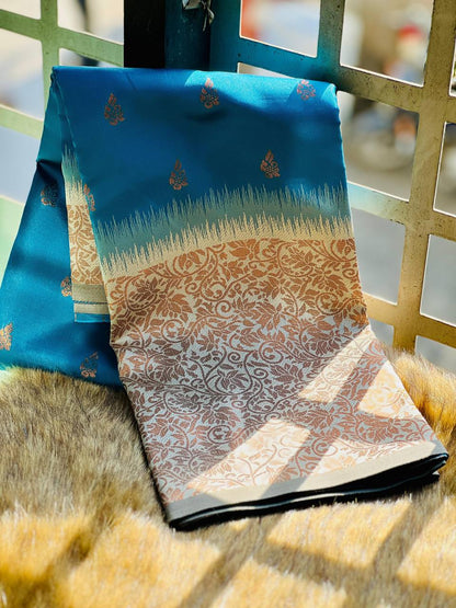 Soft Silk premium saree with blouse