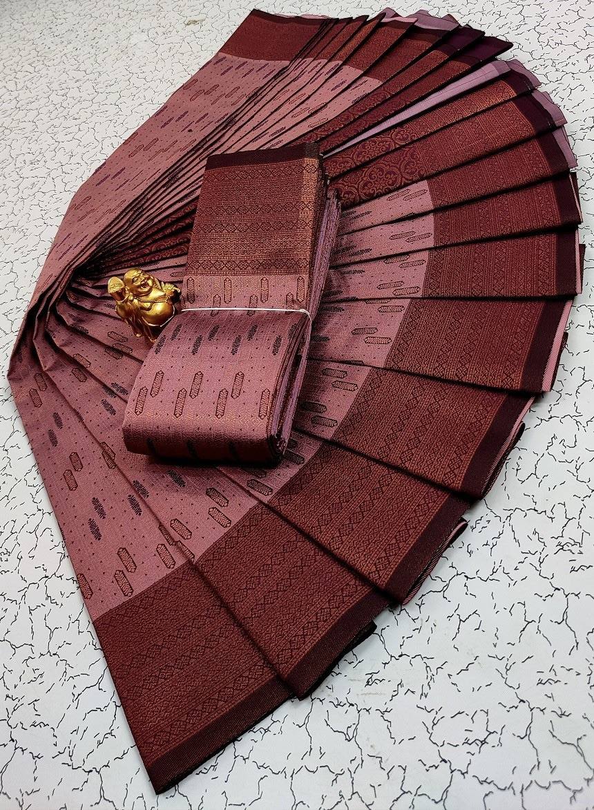 Banarasi Soft Silk Pattu Saree with Stitched Blouse Options