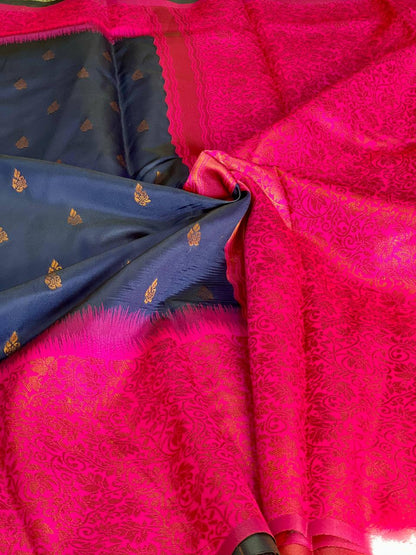 Soft Silk premium saree with blouse