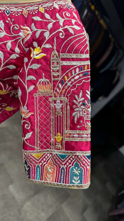Heavy mono satin colourful fully stitched lehenga with blouse, dupatta and can can