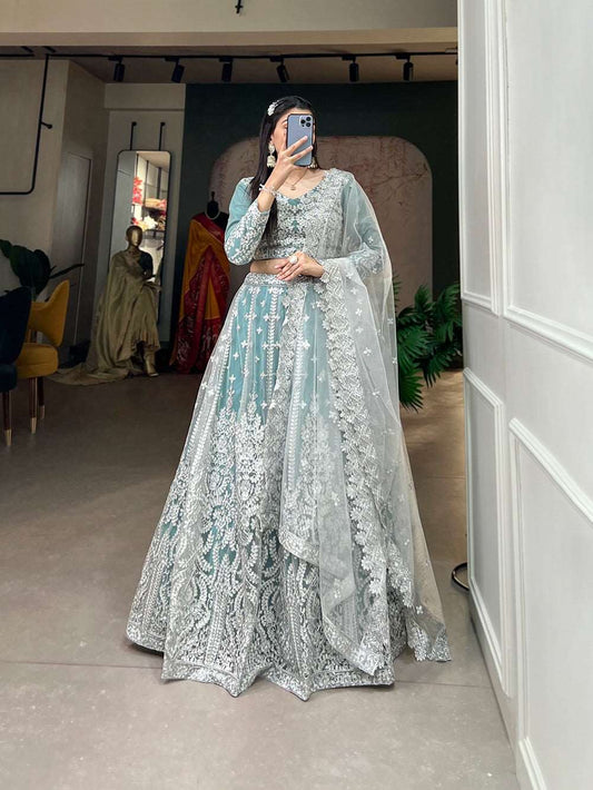 Bhavika - Premium net fabric lehenga