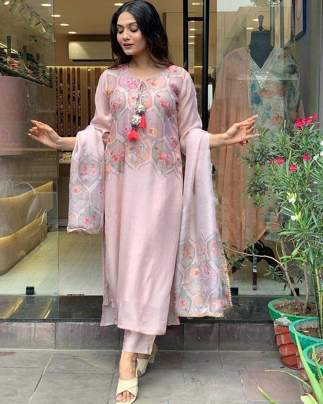 Dusty Pink kurta set
