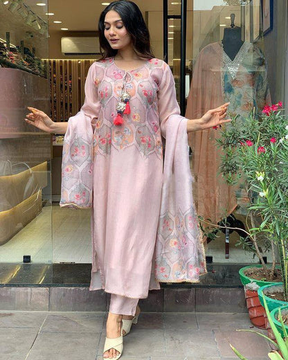 Dusty Pink kurta set