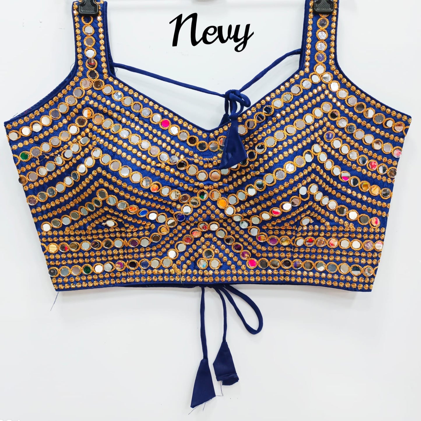 Premium Real mirror work readymade blouse in sizes