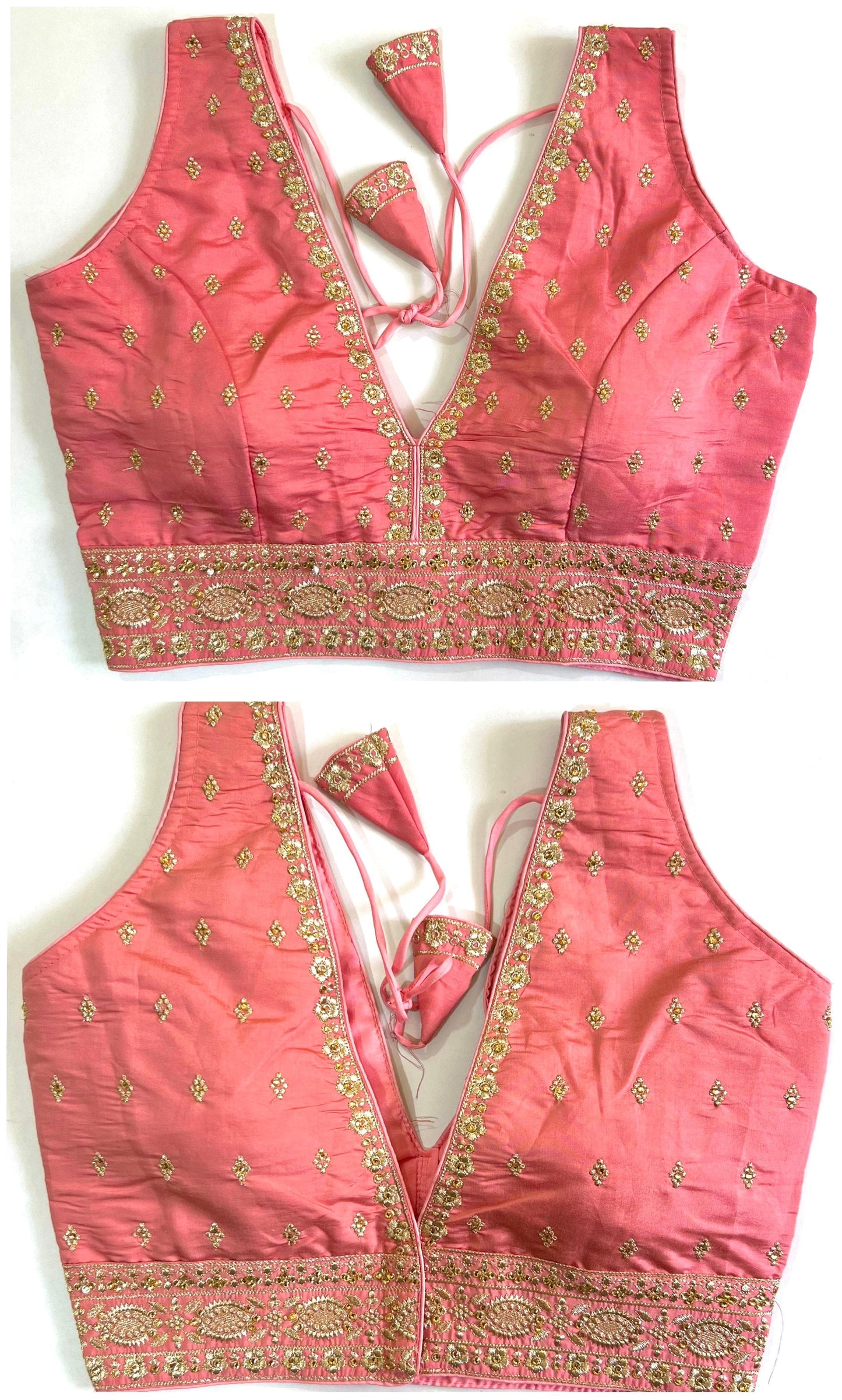V shape readymade Premium blouse in sizes