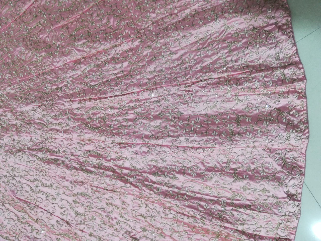 Hawaain Peach Premium Readymade Lehenga Choli