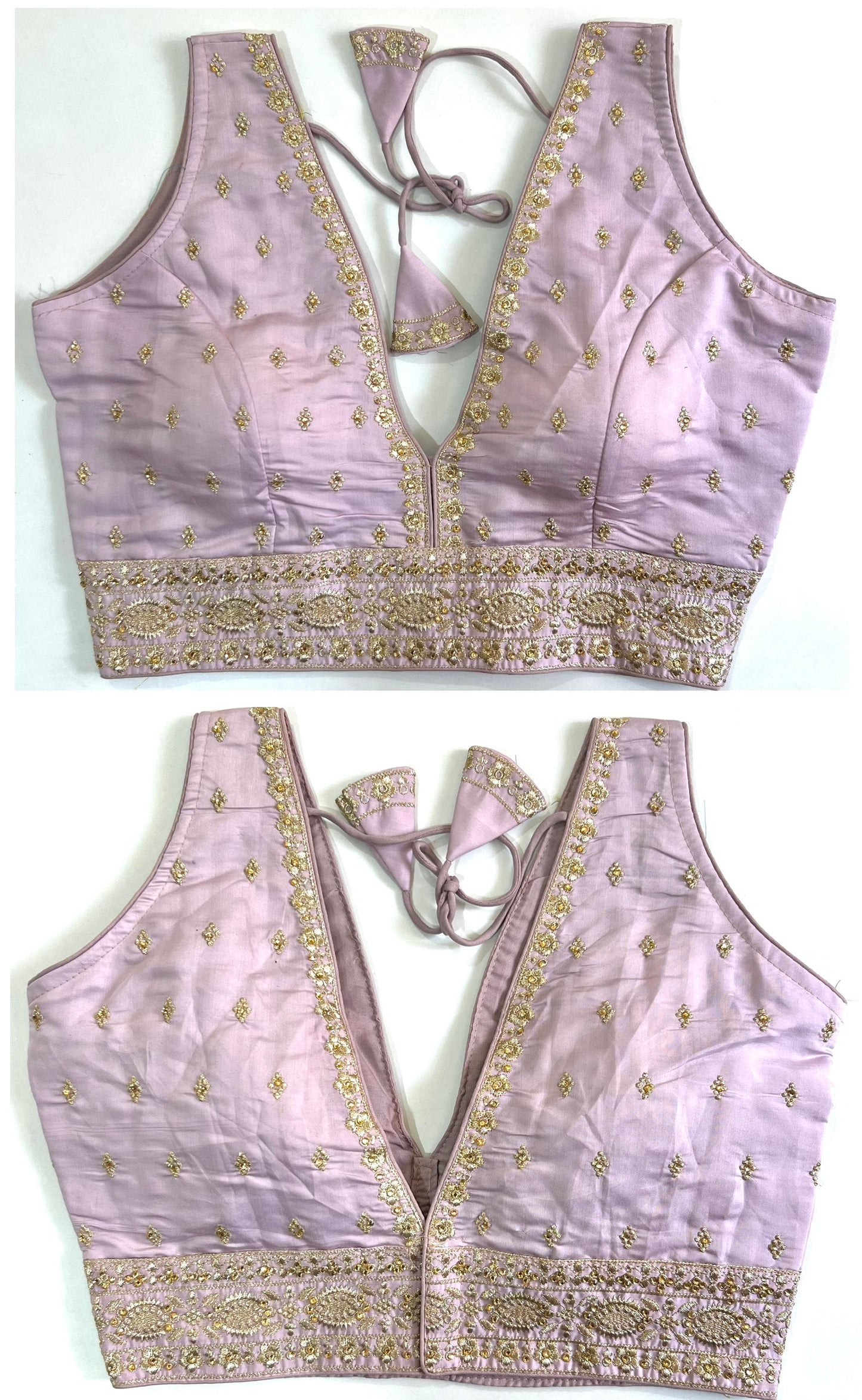 V shape readymade Premium blouse in sizes