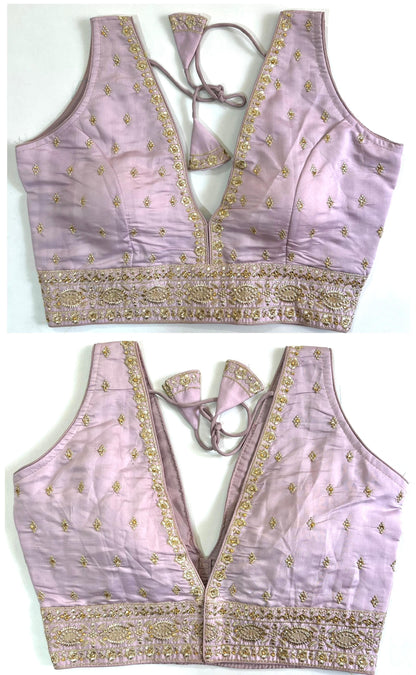 V shape readymade Premium blouse in sizes