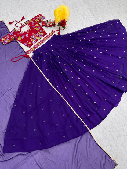 Navratri Special Lehenga choli fully stitched