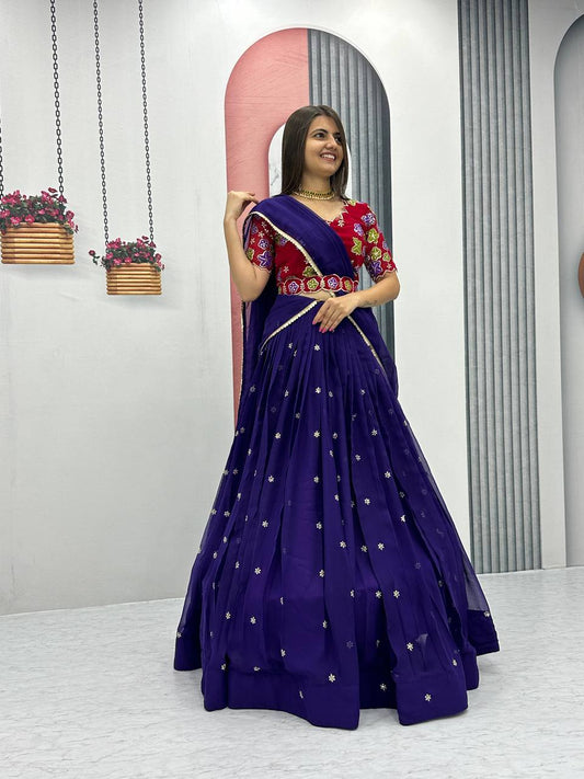 Navratri Special Lehenga choli fully stitched