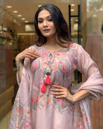 Dusty Pink kurta set