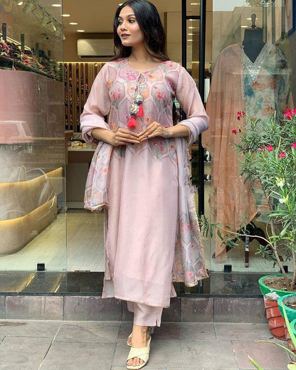 Dusty Pink kurta set