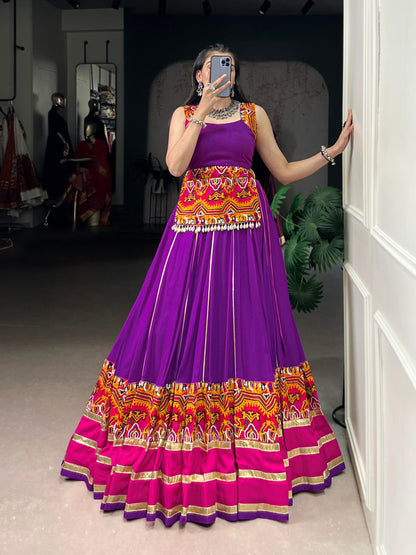 Unique Desi Touch with Modern Design Lehenga Choli Fully Stitched