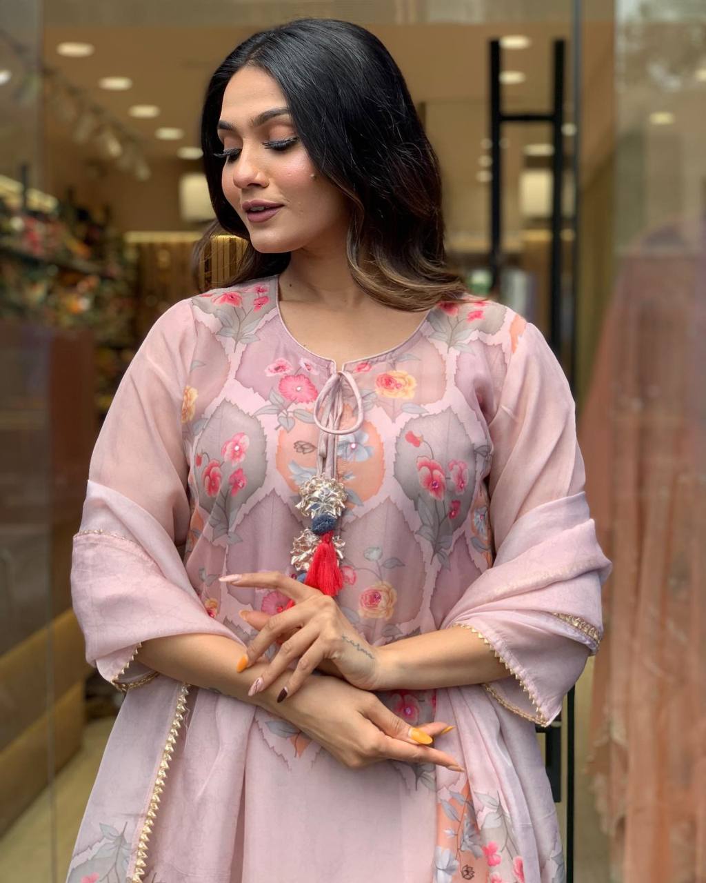 Dusty Pink kurta set