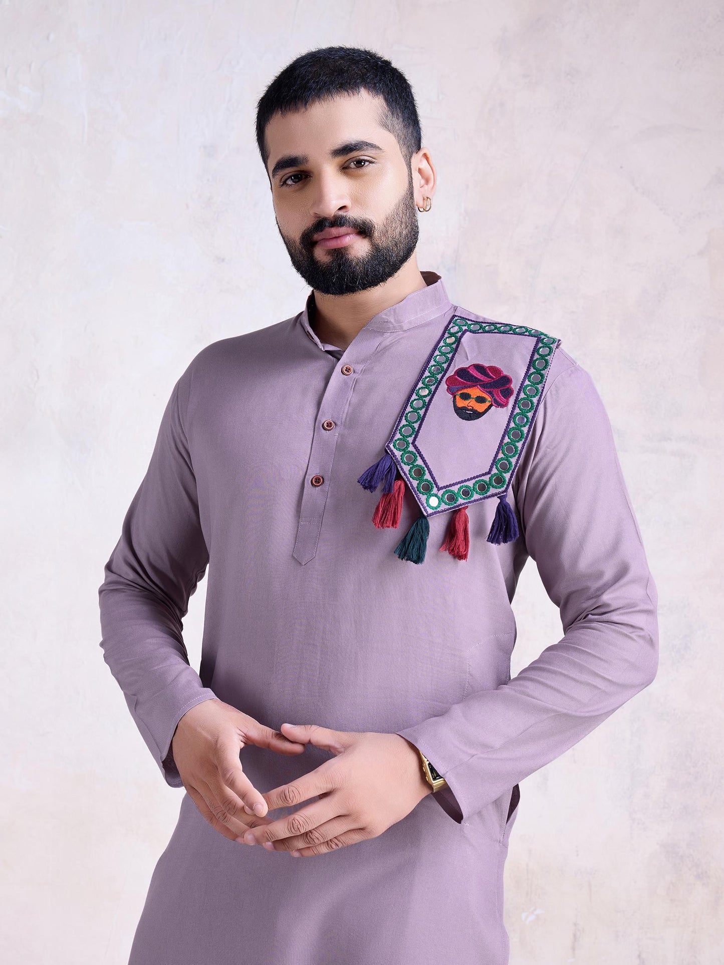 Navratri Special Men's Soft Cotton Kurta with Pajama