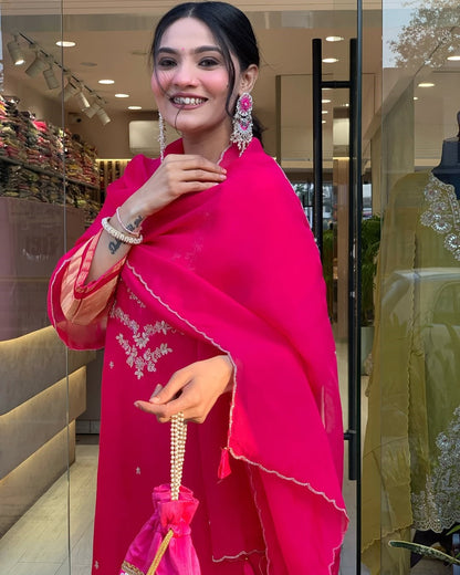 Tamanna - Premium Silk Kurti Set for all occasions