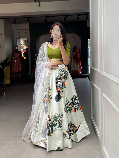 Blossom - Simple yet classy floral lehengas