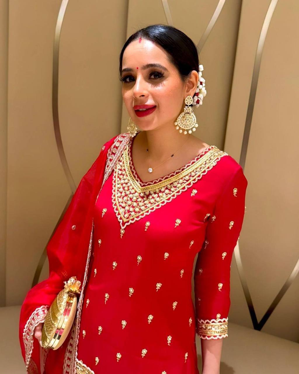 Gajri Sharara set