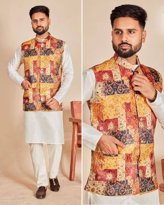 Premium Koti Kurta with Pajama traditional ethinic for every occasion